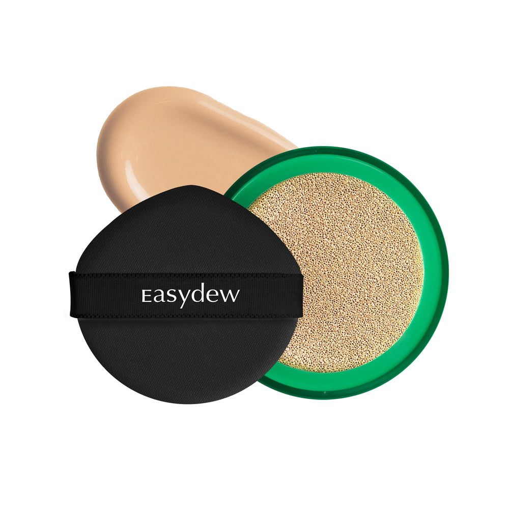 EASYDEW refill front packaging showing product and shade label for quick identification