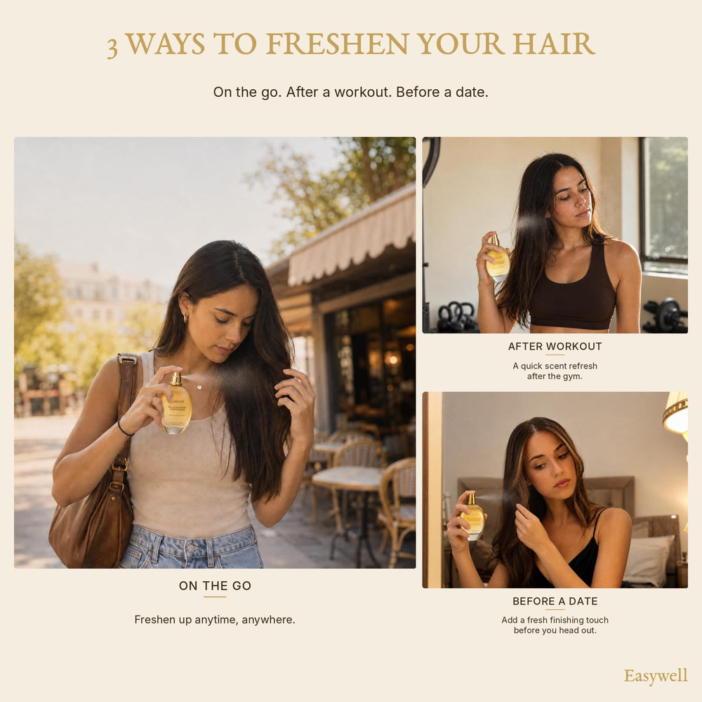 EASYWELL mist spraying to show lightweight texture and even coverage