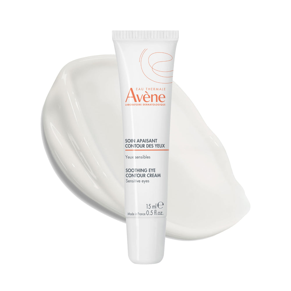 Eau Thermale Avène jar front view showing calming packaging and lightweight formula benefit