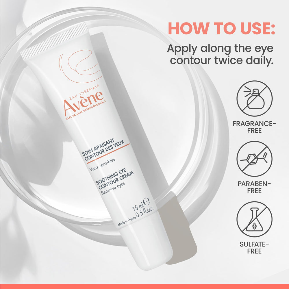 Eau Thermale Avène product label close-up highlighting ingredient transparency and safety