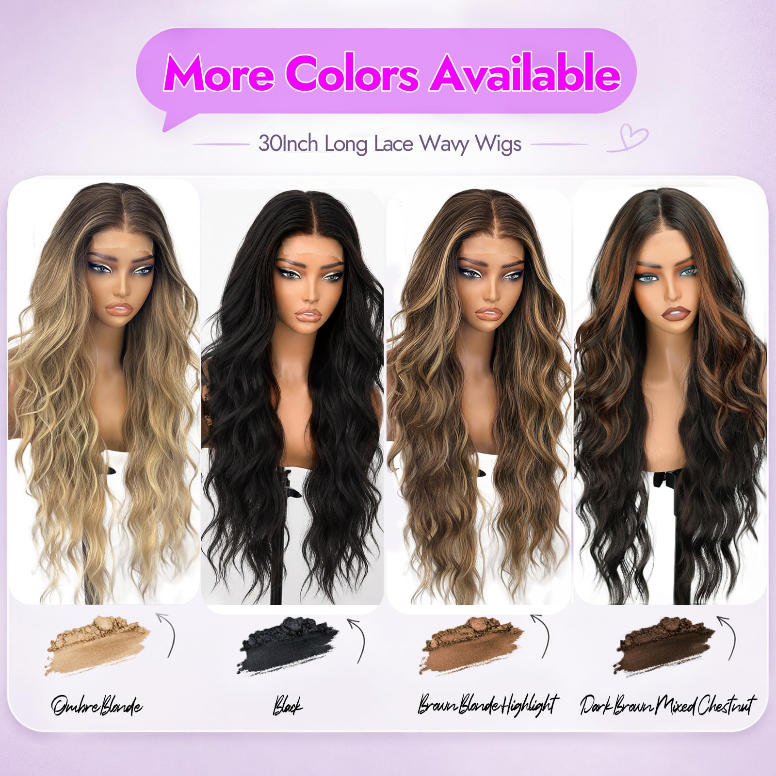 Eawwii body wave texture close-up offering natural movement benefit