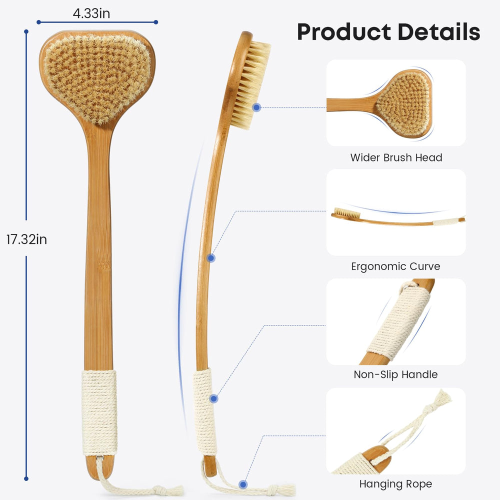 eaxun curved handle detail highlighting ergonomic bend for reduced shoulder strain