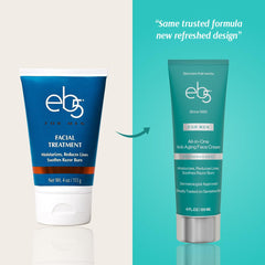 eb5 back label close-up listing ingredients and product benefits