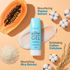 Ebanel gel being massaged on hand demonstrating gentle removal benefit