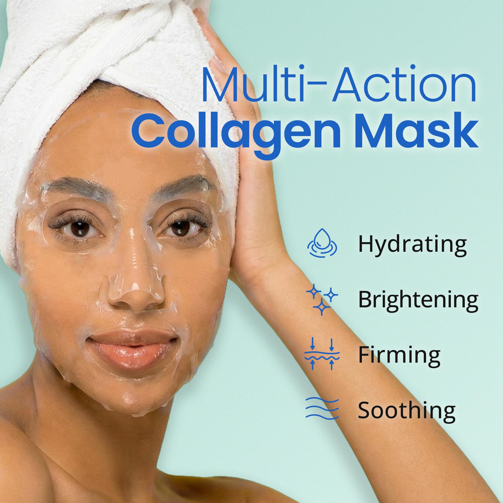 Ebanel close-up of hydrogel sheet texture highlighting superior essence retention