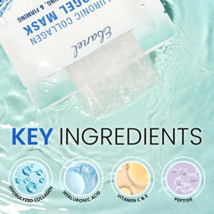 Ebanel mask serum dripping to show concentrated hyaluronic and collagen essence