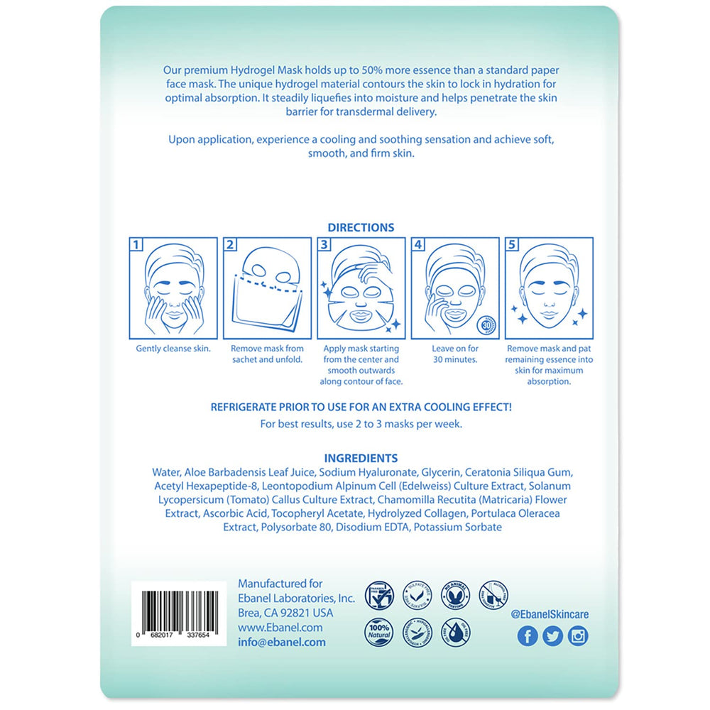 Ebanel travel scene with masks packed for convenient skincare on the go