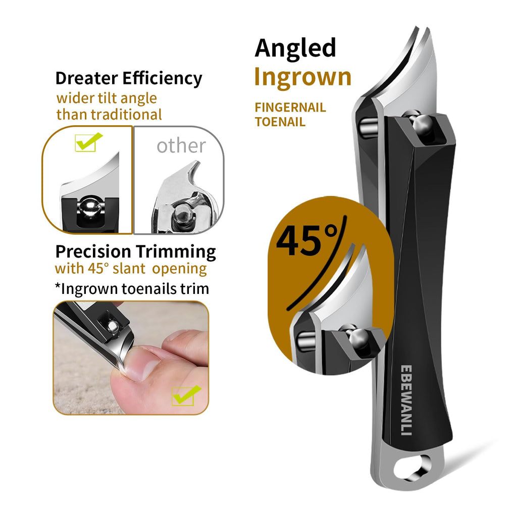 EBEWANLI detailed shot of the ingrown toenail lifter showing safe lifting benefit