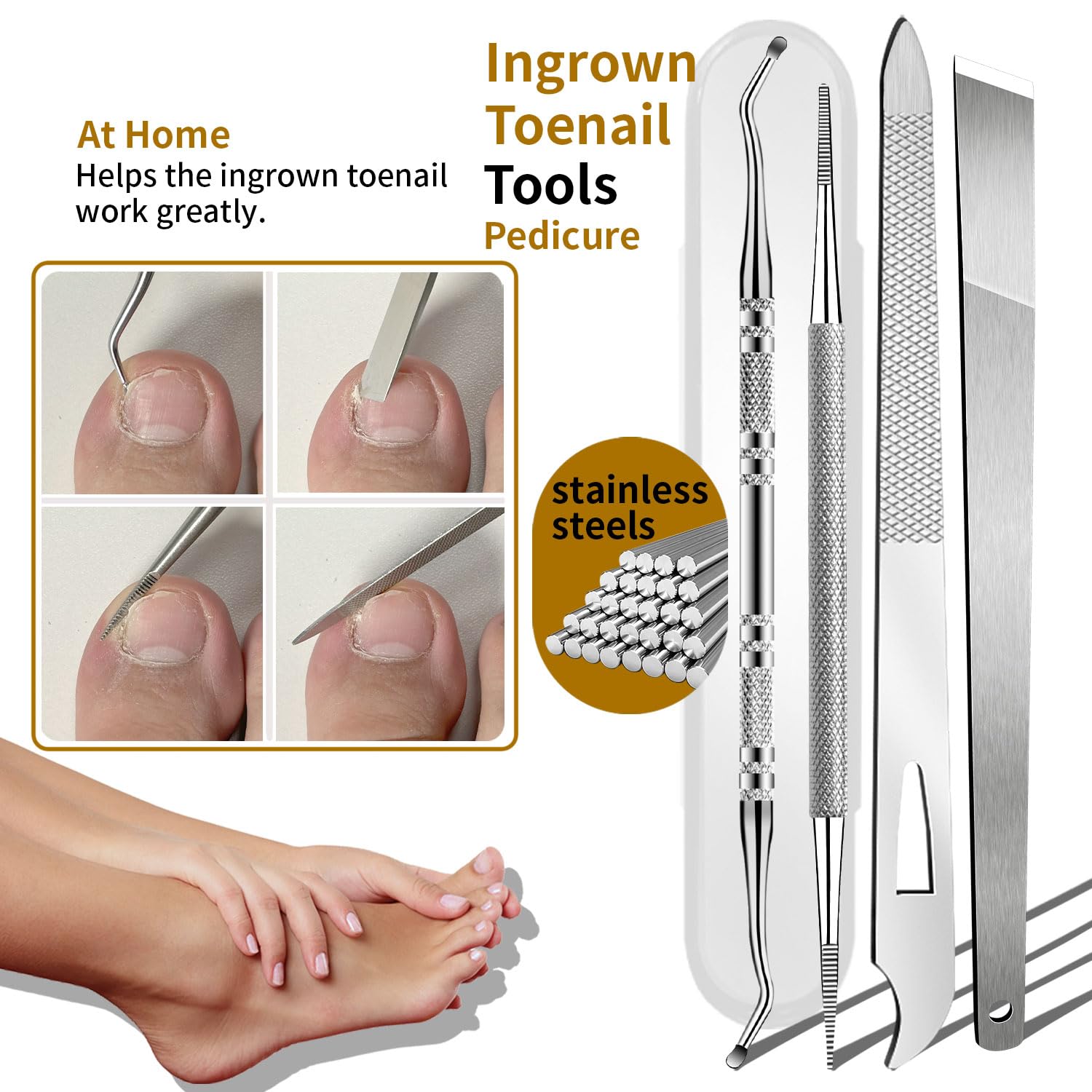 EBEWANLI hand holding tools for scale showing compact portable convenience