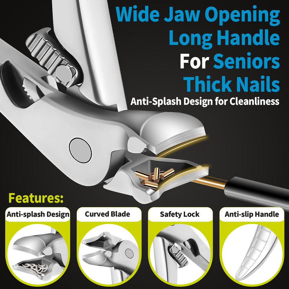 EBEWANLI clippers beside a hand showing scale and better leverage