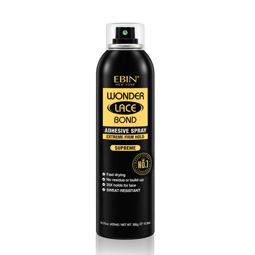 EBIN NEW YORK front bottle view showing product and clear label benefit