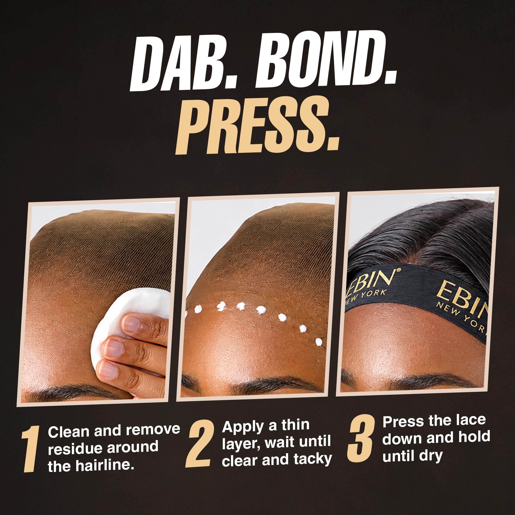EBIN NEW YORK waterproof test demonstrating resistance to water and sweat