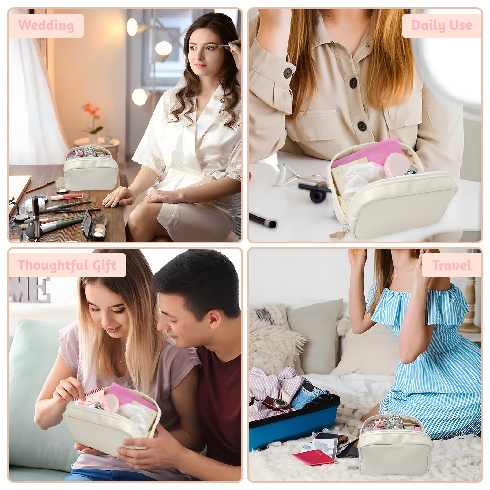 Eclatbox kit on a wedding prep table offering reassurance and readiness