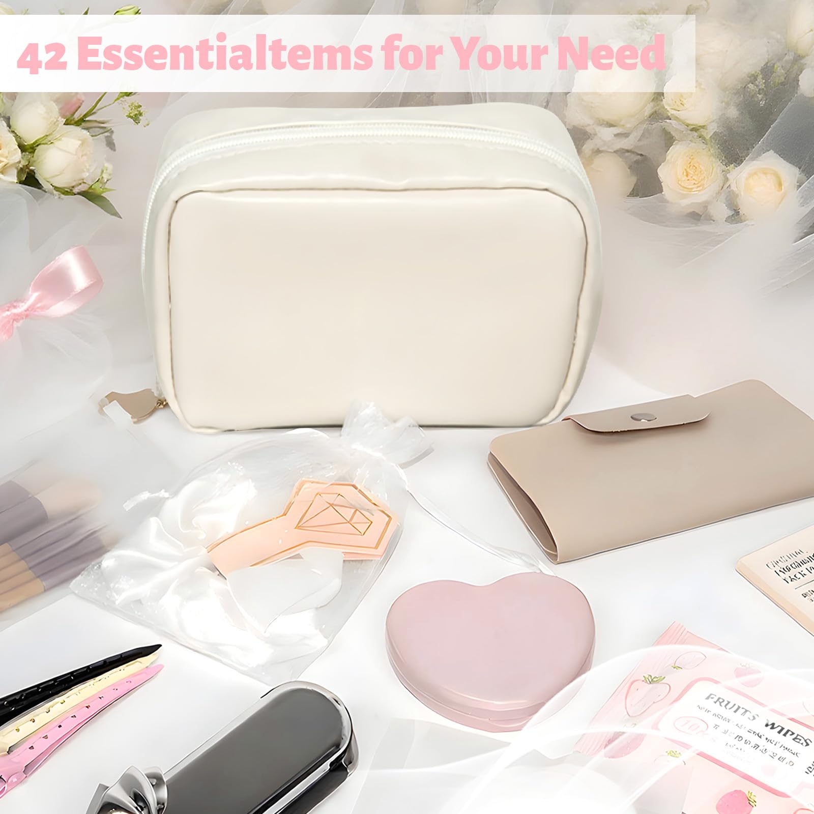 Eclatbox open kit layout with organized tools for fast wedding fixes