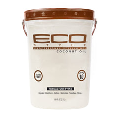 Eco Style jar front view showing product and bold label, highlights brand and clear styling benefits