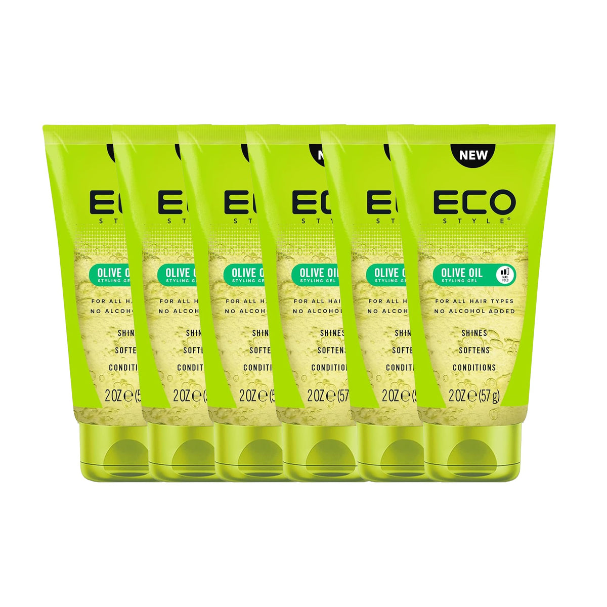 Eco Style front packaging showing six compact bottles and value savings
