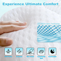 EcoHLL bath pillow attached in tub illustrating stable positioning and relaxed recline benefit