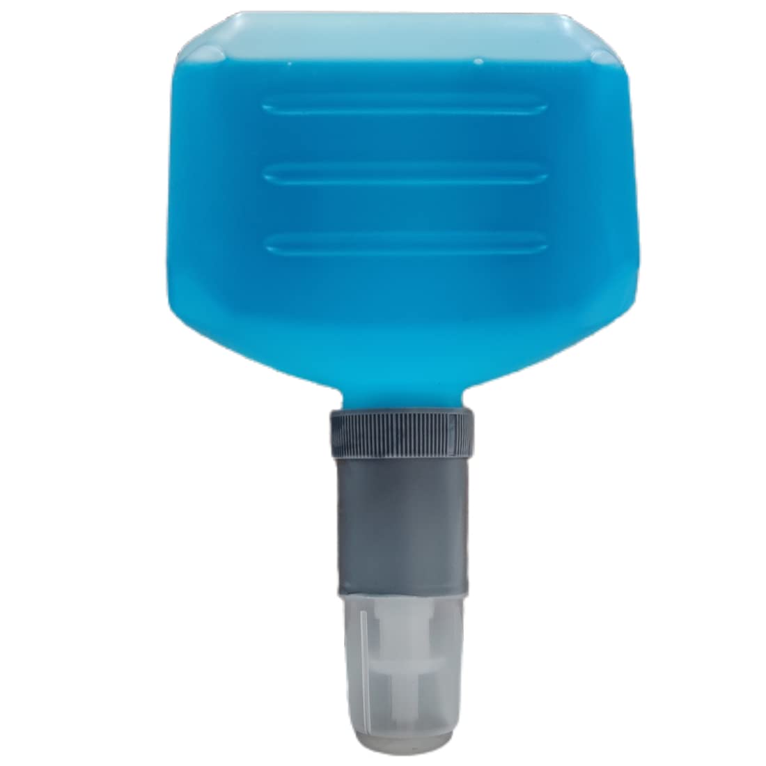 Ecolab soap pumped into hand demonstrating clean lather and gentle skin care benefits