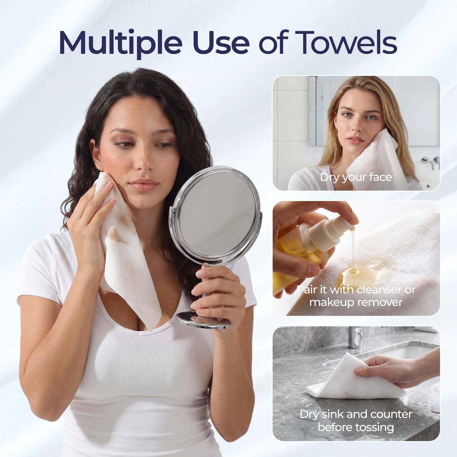 ecolook towel inside travel bag for convenient on-the-go use