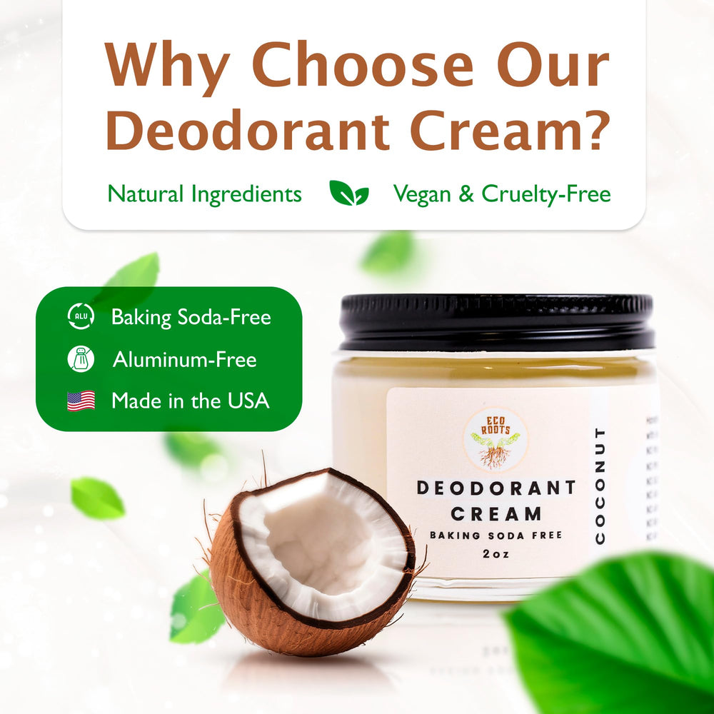 ECO ROOTS cream texture close-up highlighting smooth application benefit