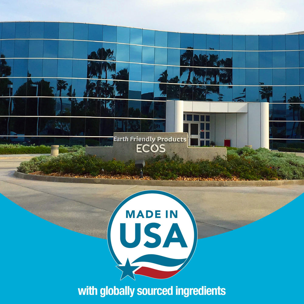 ECOS hands being washed illustrating effective gentle cleansing benefit