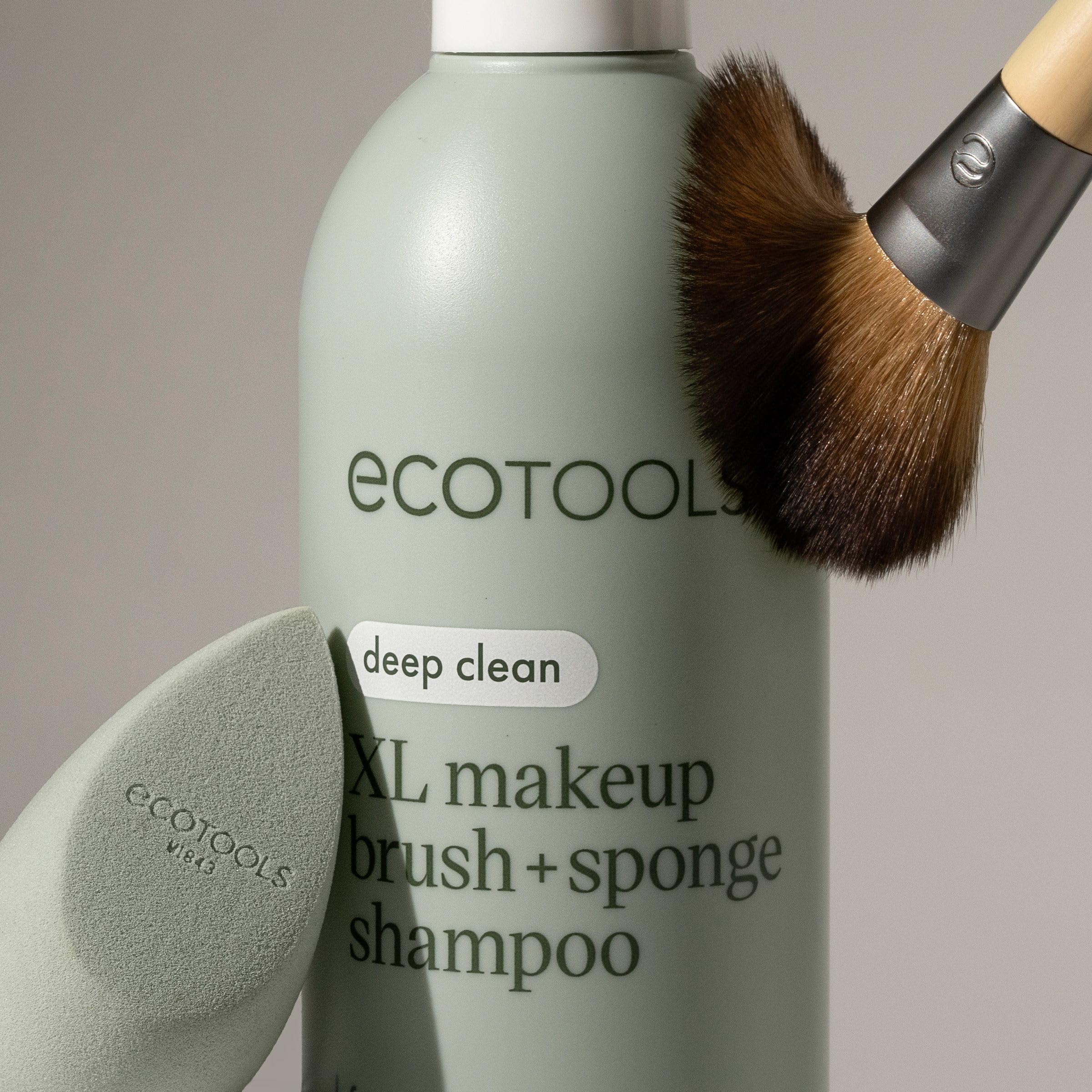EcoTools brushes laid flat to dry protecting ferrules and extending lifespan