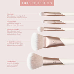 EcoTools soft powder brush head detail for even powder and bronzer application