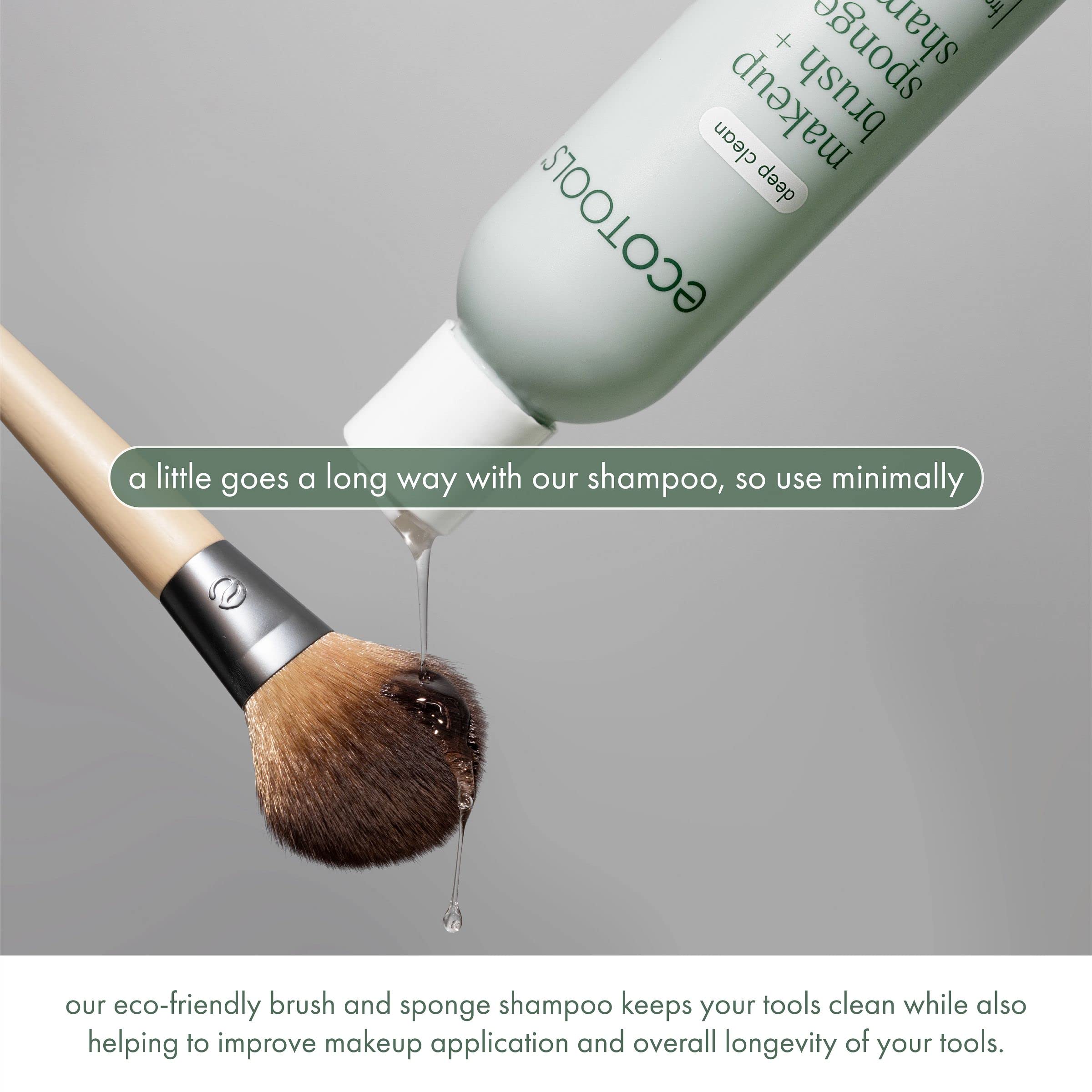 EcoTools bottle held in hand illustrating the 16 fl oz scale and value