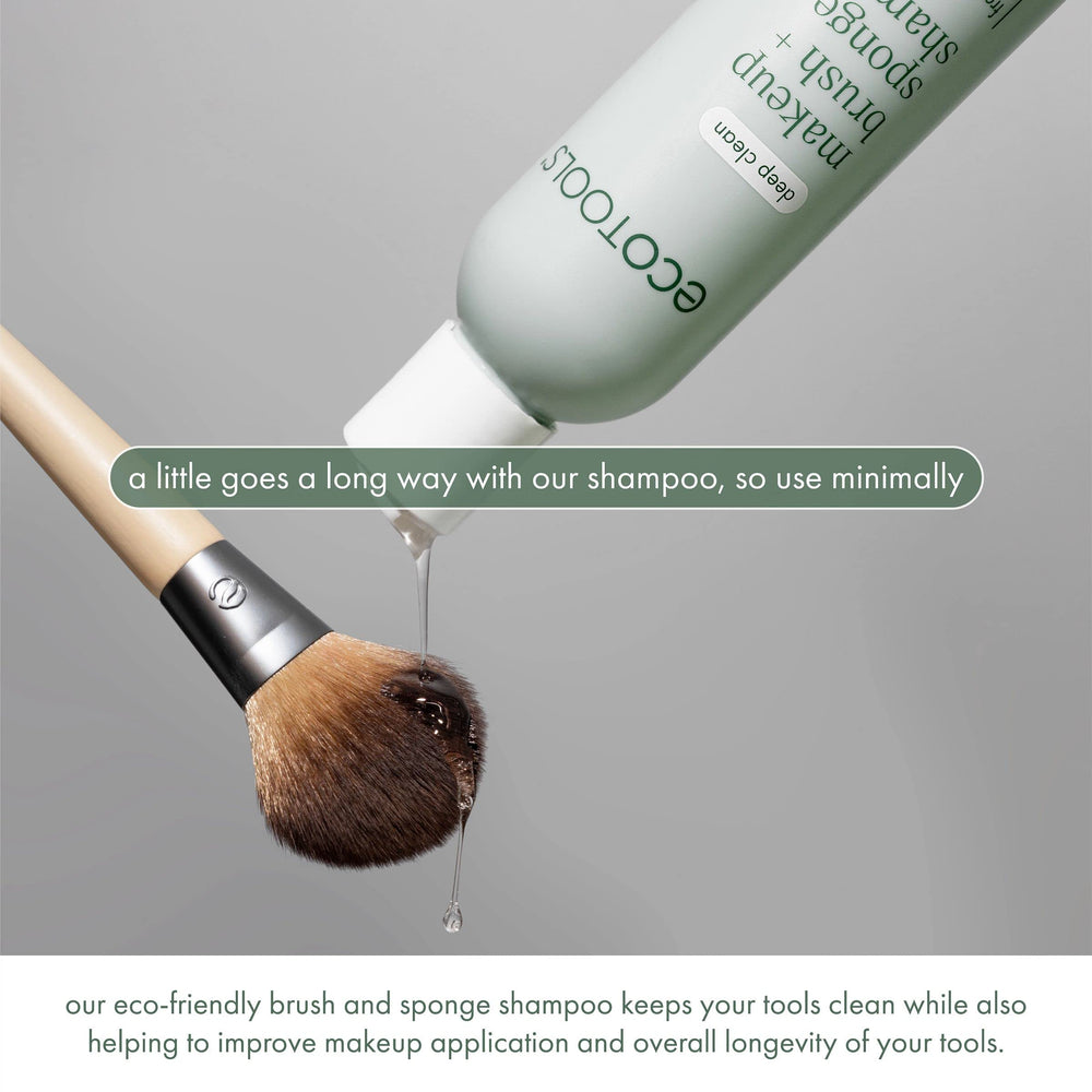 EcoTools bottle held in hand illustrating the 16 fl oz scale and value