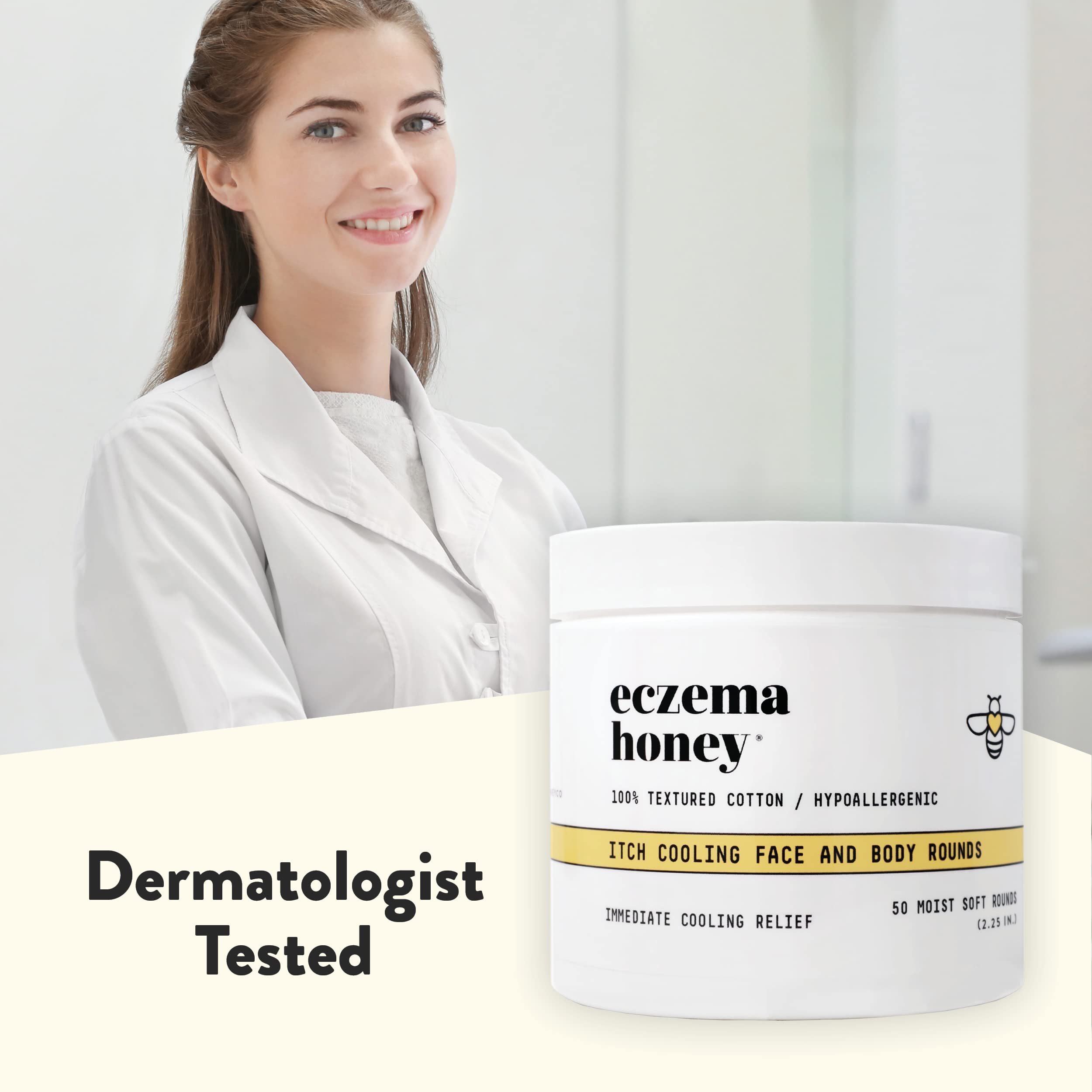ECZEMA HONEY lifestyle bathroom setup showing convenience and daily use