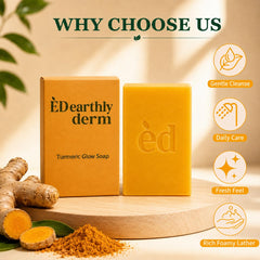 ED EARTHLY DERM HONAVE bar on draining dish illustrating long-lasting storage