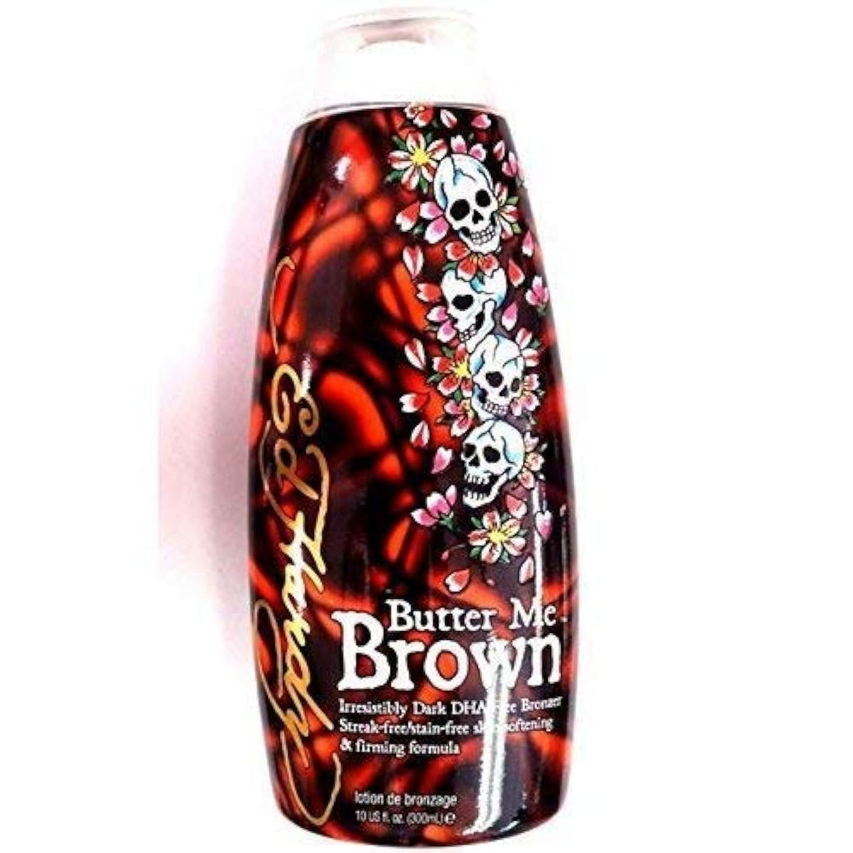 ED HARDY front bottle showing label and 10 oz size, helps choose product