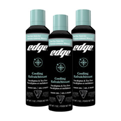Edge front packaging showing can and label for quick identification and benefit