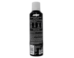 Edge product label close-up showing colloidal oatmeal and dermatologist-tested notes