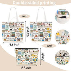 EEooooX cosmetic pouch close-up texture highlighting soft cotton feel