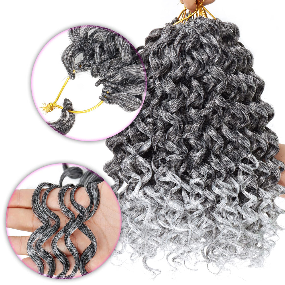 EERYA GoGo Curl side-by-side length comparison showing 10-inch scale and proportions