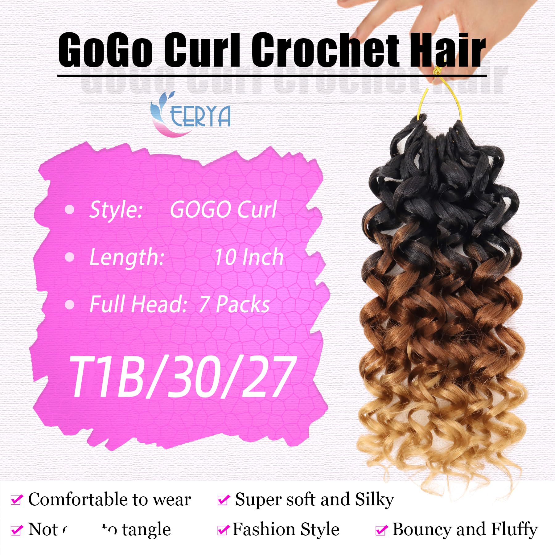 EERYA crochet needle and hair rings displayed for quick, beginner-friendly installation