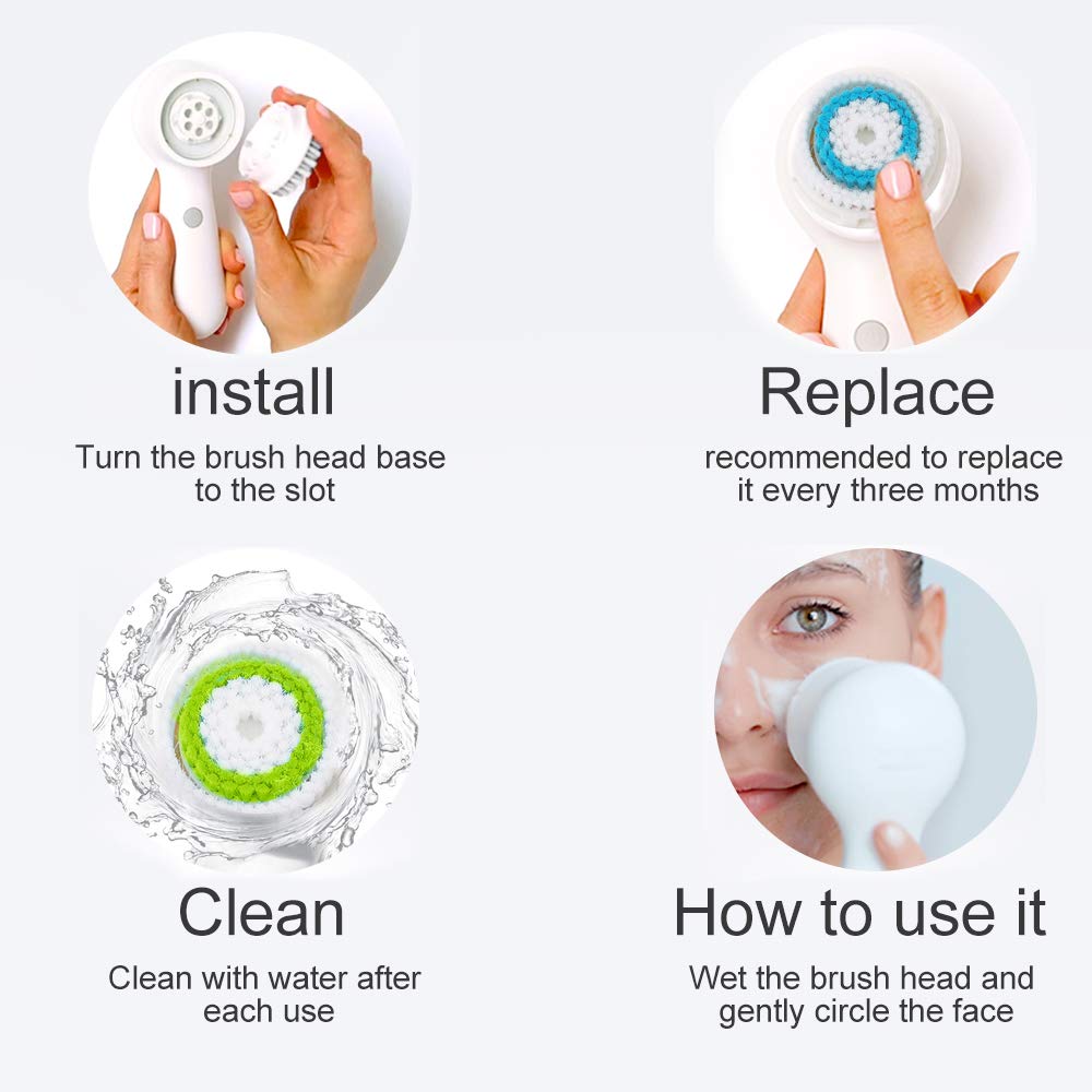 EFLY deep pore bristles close-up highlighting ultra-fine PBT texture for thorough cleansing