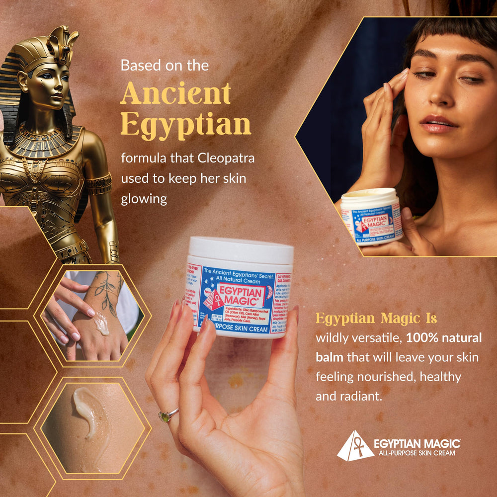 Egyptian Magic close-up texture demonstrating rich balm for deep hydration