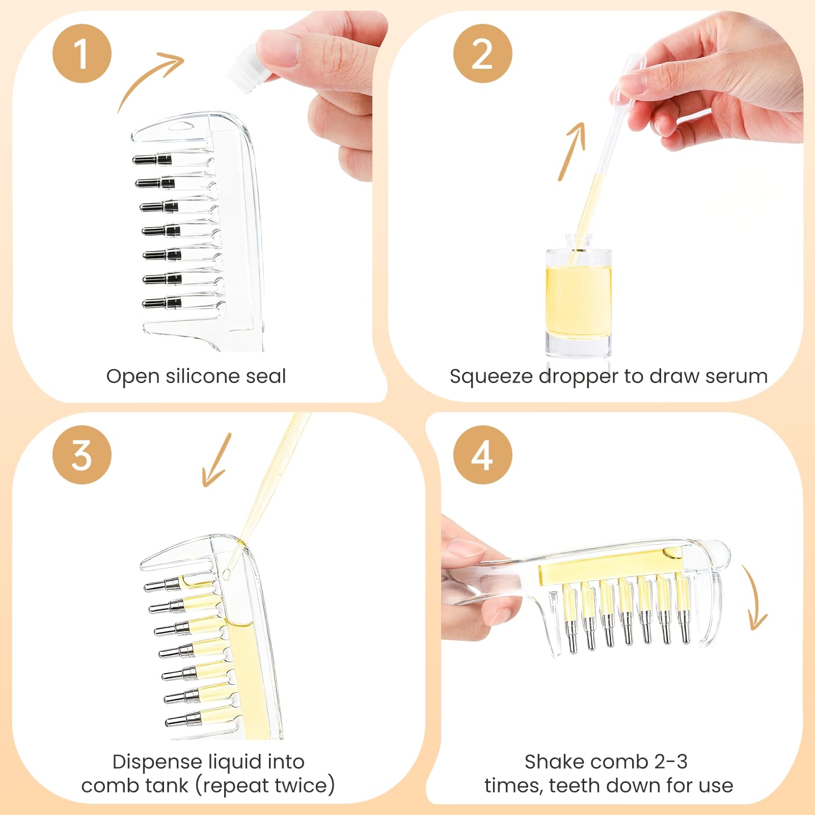 EHBELIF ergonomic handle grip enabling steady one-handed application without slipping