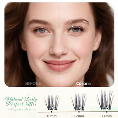 EHSZM BEAUTY precision applicator placing a cluster for fast accurate application