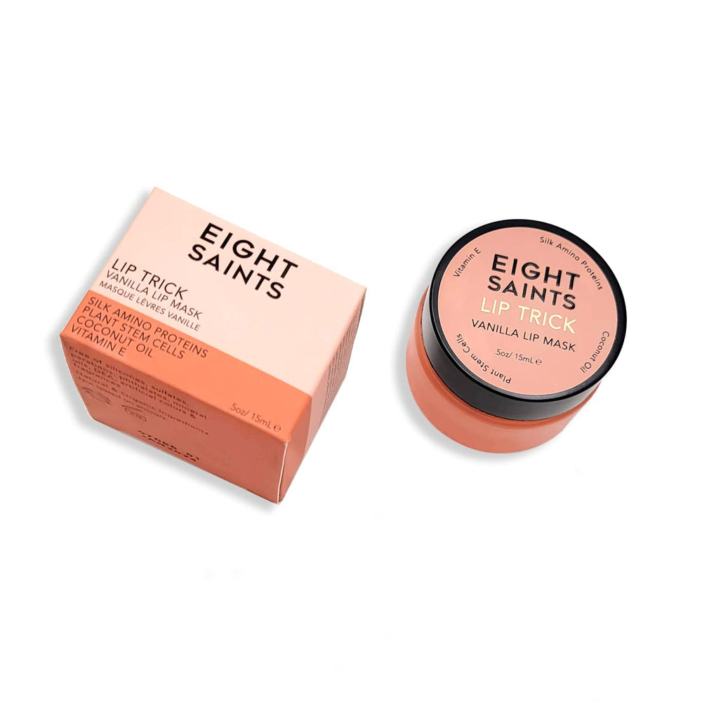 Eight Saints texture close-up showing glossy balm for intense hydration