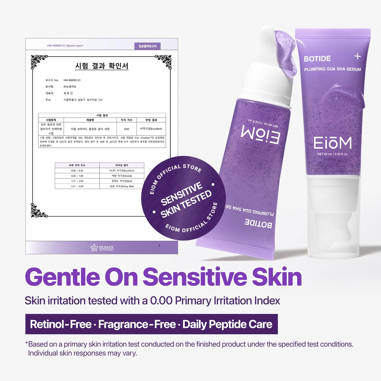 EIOM lifestyle on bathroom counter showing easy daily skincare integration