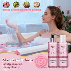 EIRNAY body scrub texture close-up illustrating exfoliation for smoother skin