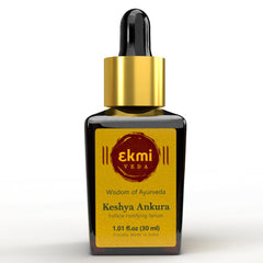 Ekmiveda front packaging showing serum bottle and label for clear identification and trust