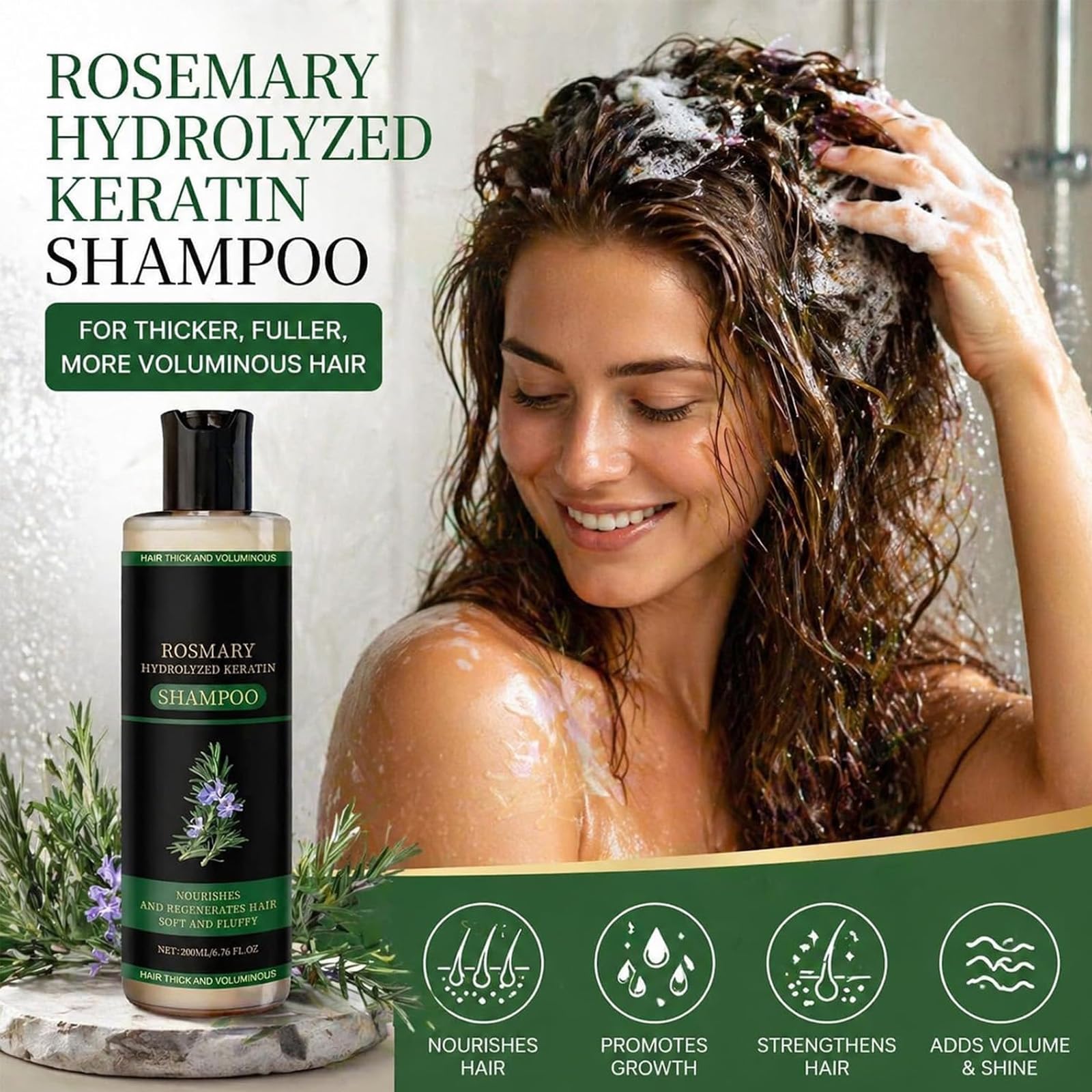 ekxzvg rosemary and keratin ingredient close-up highlighting natural nourishment benefit