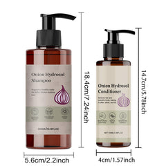 ekxzvg close-up of onion hydrosol and botanicals highlighting natural ingredient profile