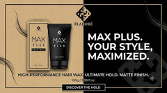 Styled man using Elabore MAX Plus for all-day groomed look and confidence