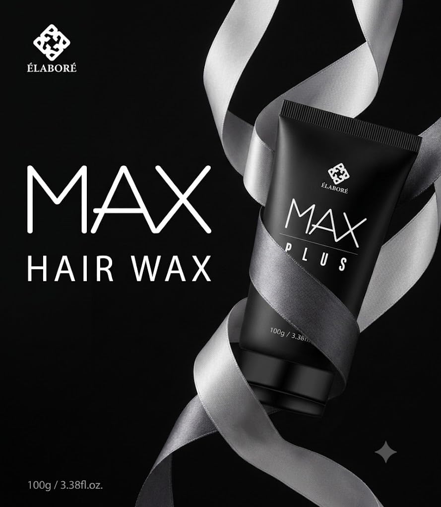 Elabore MAX Plus 100ml next to a wallet showing compact portable size