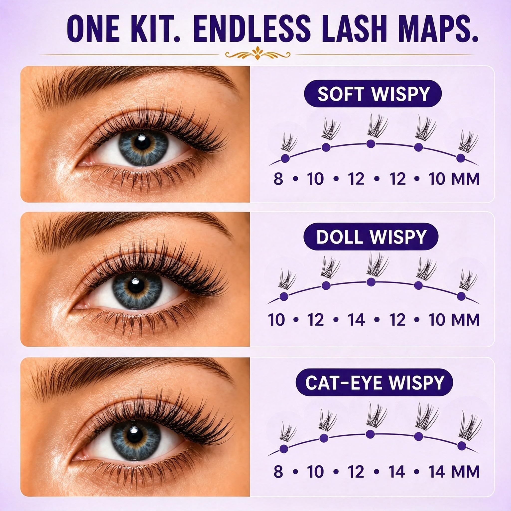 ELAE clear band detail demonstrating invisible blend under makeup